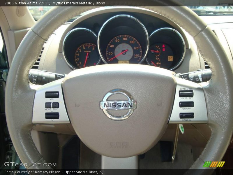 Mystic Emerald Metallic / Blond 2006 Nissan Altima 2.5 SL