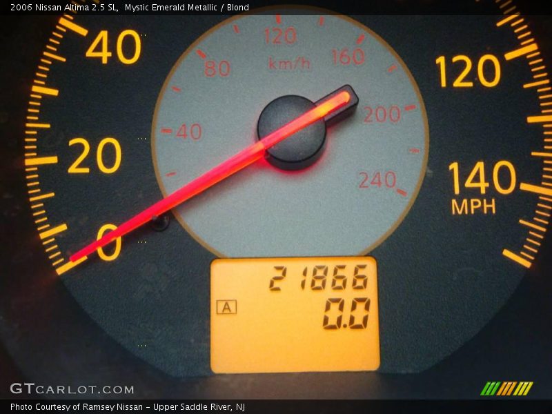 Mystic Emerald Metallic / Blond 2006 Nissan Altima 2.5 SL