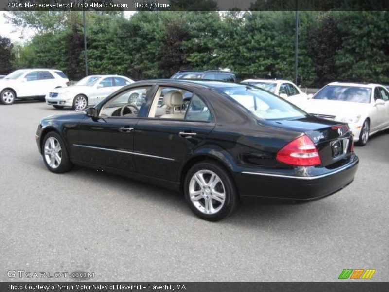 Black / Stone 2006 Mercedes-Benz E 350 4Matic Sedan