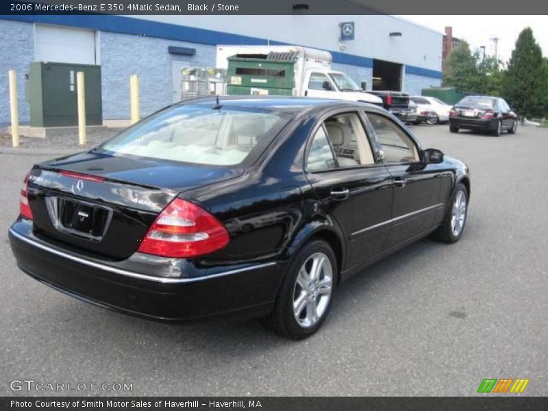 Black / Stone 2006 Mercedes-Benz E 350 4Matic Sedan