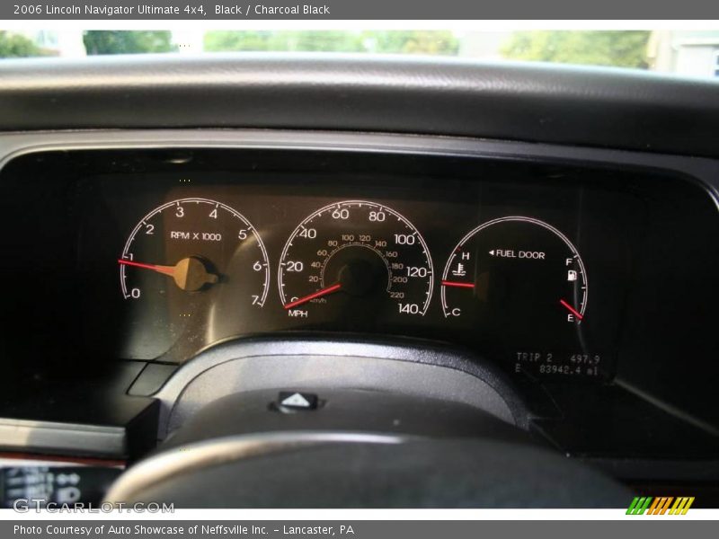 Black / Charcoal Black 2006 Lincoln Navigator Ultimate 4x4