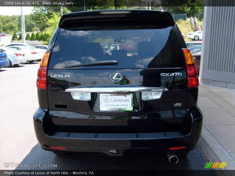 Black Onyx / Ivory 2006 Lexus GX 470