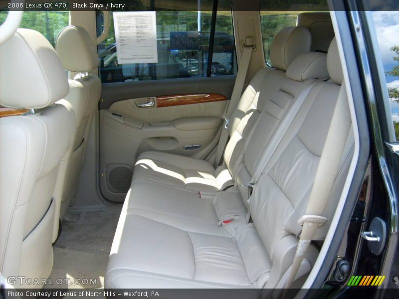Black Onyx / Ivory 2006 Lexus GX 470