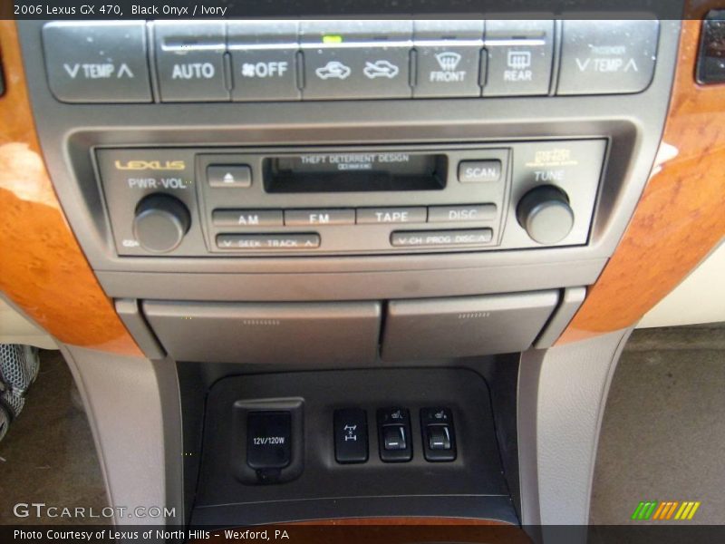 Black Onyx / Ivory 2006 Lexus GX 470
