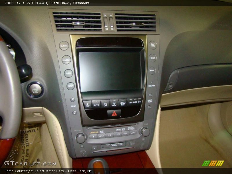 Black Onyx / Cashmere 2006 Lexus GS 300 AWD
