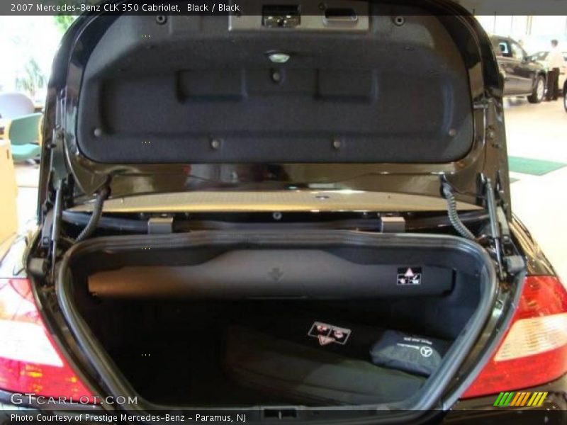 Black / Black 2007 Mercedes-Benz CLK 350 Cabriolet