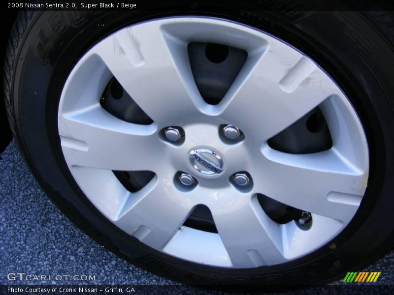 Super Black / Beige 2008 Nissan Sentra 2.0