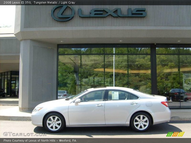 Tungsten Metallic / Light Gray 2008 Lexus ES 350