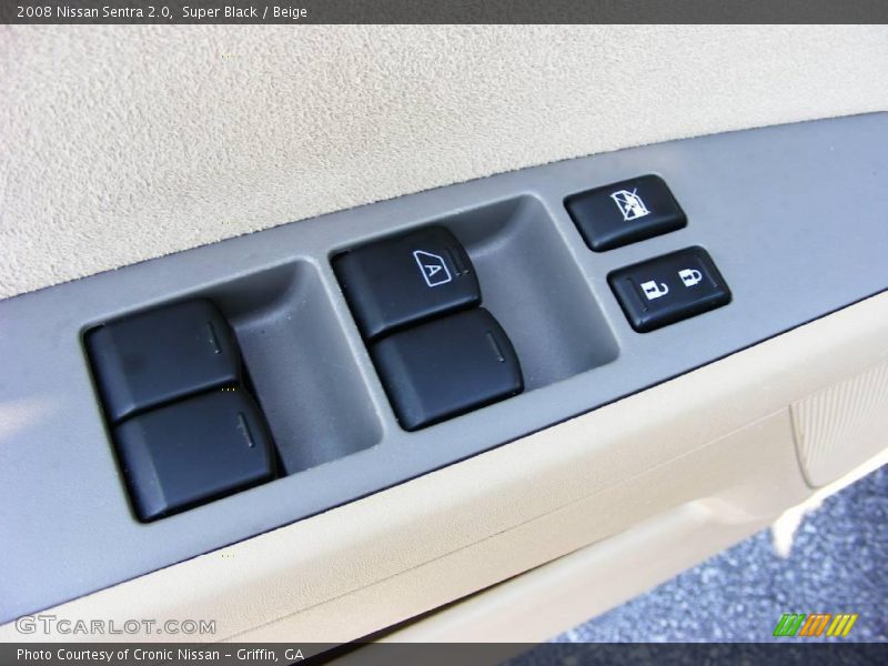 Super Black / Beige 2008 Nissan Sentra 2.0