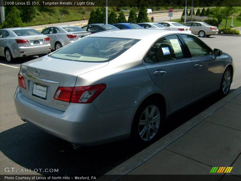 Tungsten Metallic / Light Gray 2008 Lexus ES 350