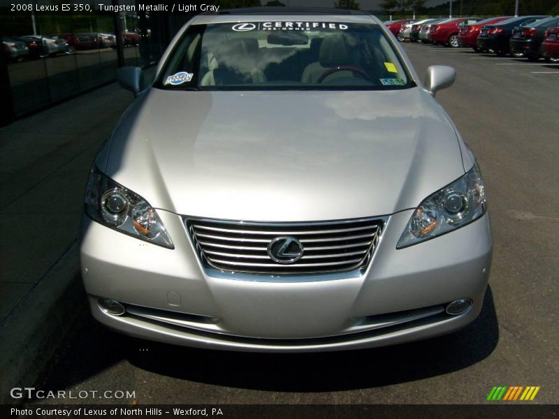 Tungsten Metallic / Light Gray 2008 Lexus ES 350