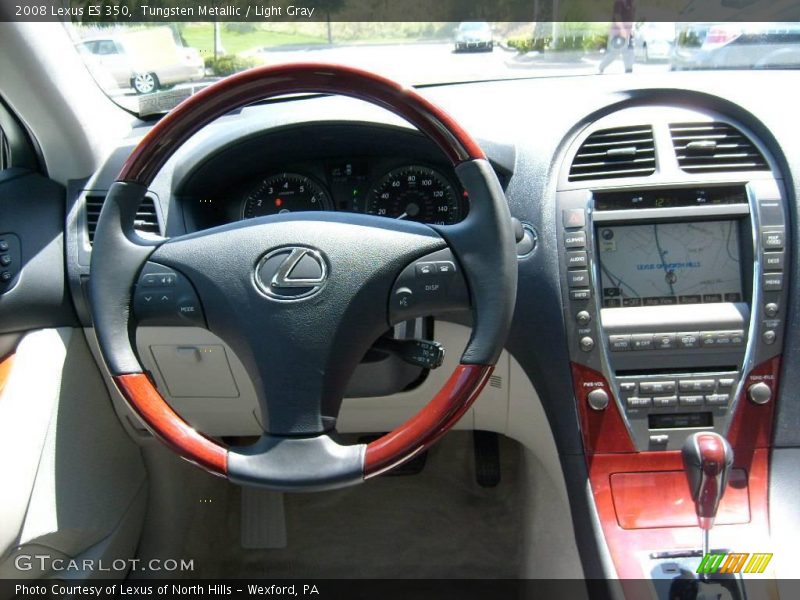 Tungsten Metallic / Light Gray 2008 Lexus ES 350