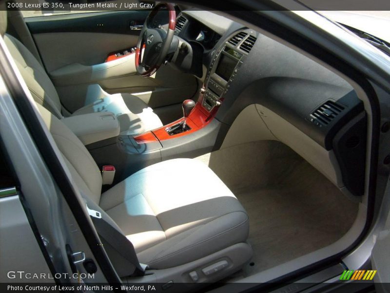 Tungsten Metallic / Light Gray 2008 Lexus ES 350