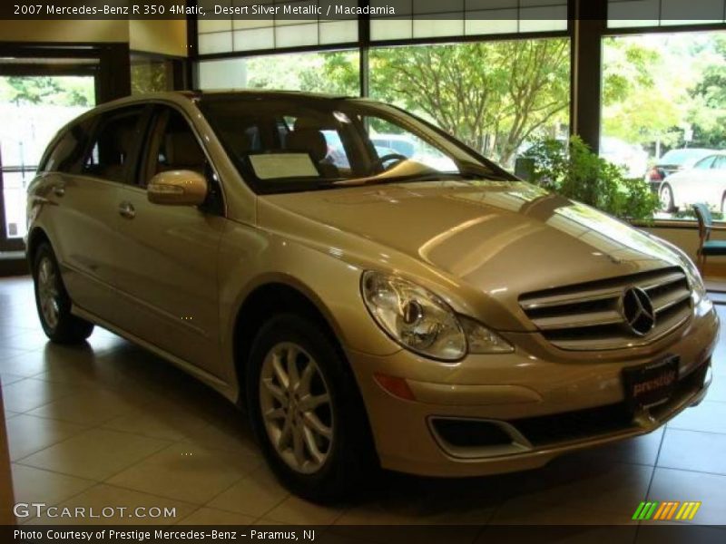Desert Silver Metallic / Macadamia 2007 Mercedes-Benz R 350 4Matic