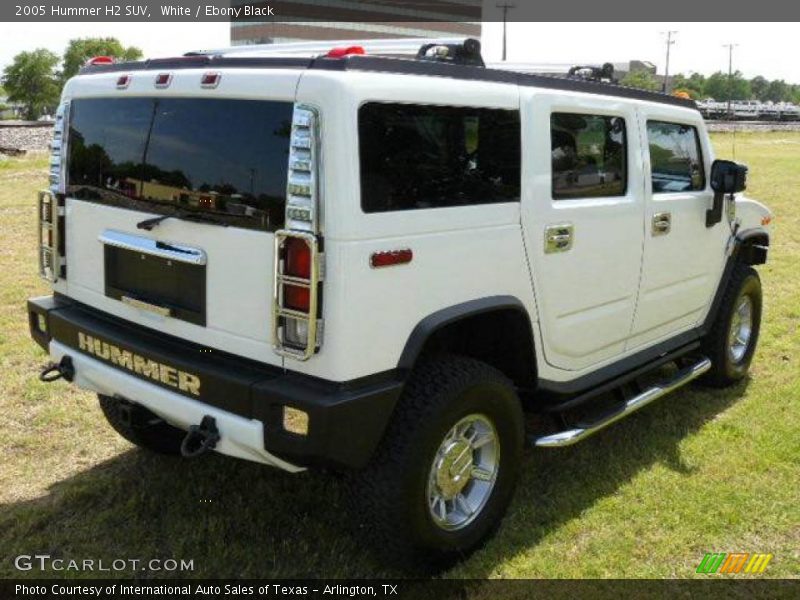 White / Ebony Black 2005 Hummer H2 SUV