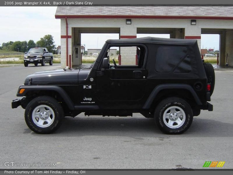 Black / Dark Slate Gray 2006 Jeep Wrangler X 4x4