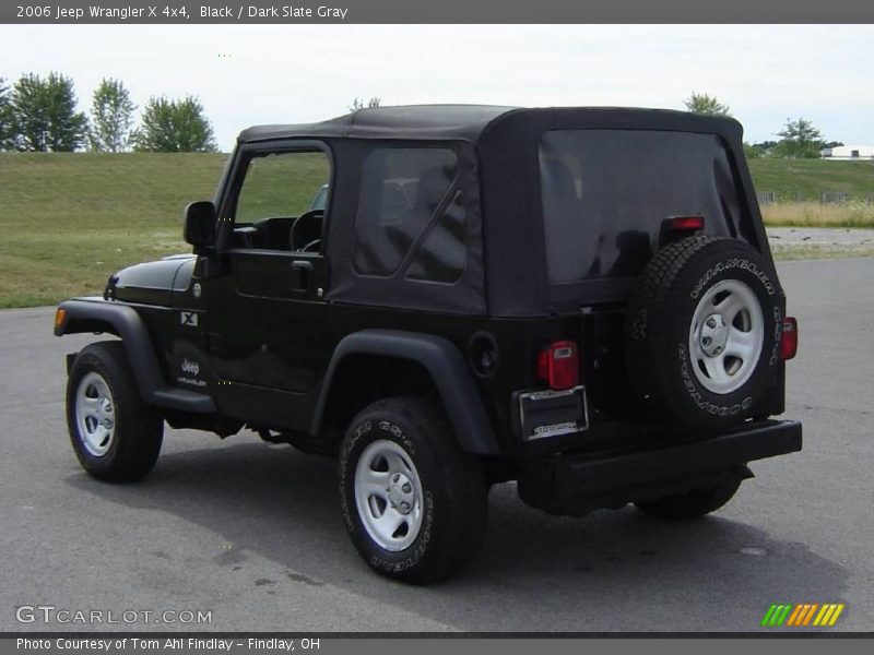 Black / Dark Slate Gray 2006 Jeep Wrangler X 4x4