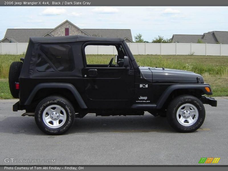 Black / Dark Slate Gray 2006 Jeep Wrangler X 4x4