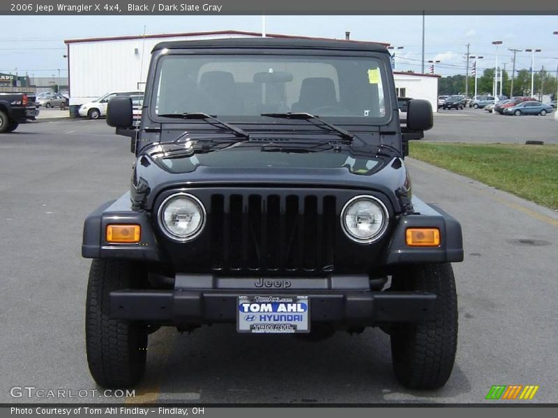 Black / Dark Slate Gray 2006 Jeep Wrangler X 4x4