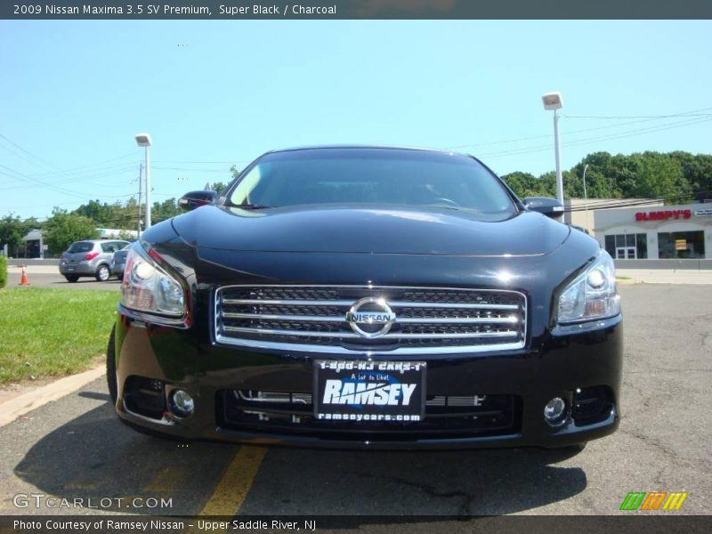 Super Black / Charcoal 2009 Nissan Maxima 3.5 SV Premium