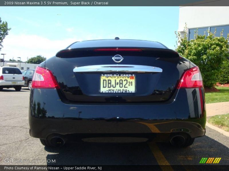 Super Black / Charcoal 2009 Nissan Maxima 3.5 SV Premium