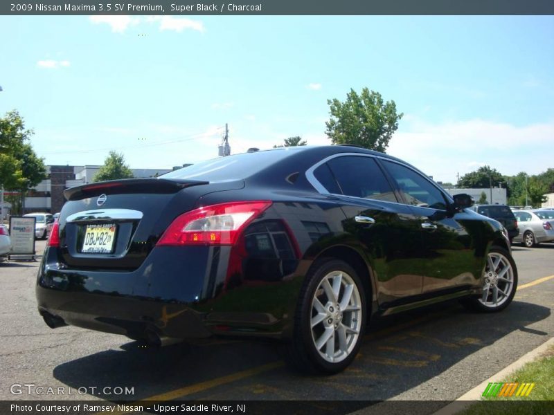 Super Black / Charcoal 2009 Nissan Maxima 3.5 SV Premium