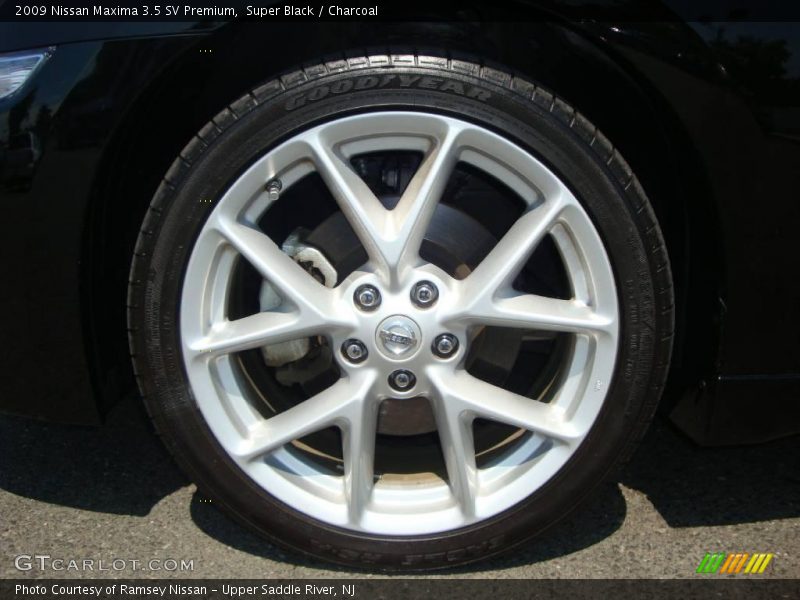 Super Black / Charcoal 2009 Nissan Maxima 3.5 SV Premium