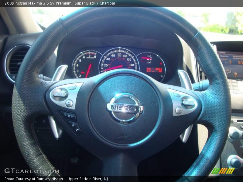 Super Black / Charcoal 2009 Nissan Maxima 3.5 SV Premium