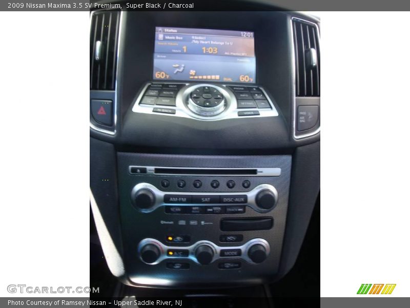 Super Black / Charcoal 2009 Nissan Maxima 3.5 SV Premium