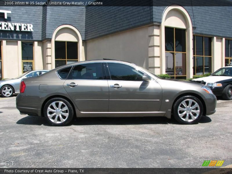Umbria Gray Metallic / Graphite 2006 Infiniti M 35 Sedan