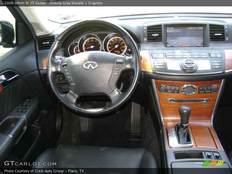 Umbria Gray Metallic / Graphite 2006 Infiniti M 35 Sedan