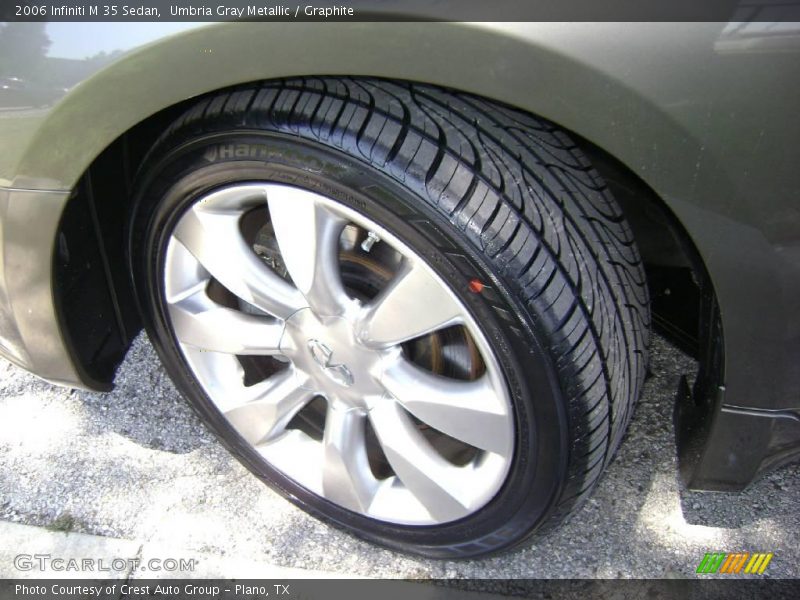Umbria Gray Metallic / Graphite 2006 Infiniti M 35 Sedan