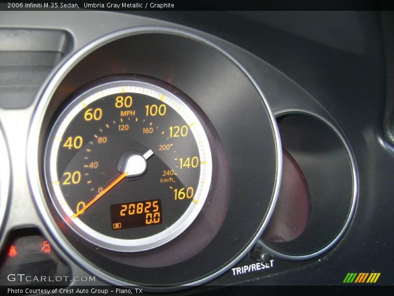 Umbria Gray Metallic / Graphite 2006 Infiniti M 35 Sedan