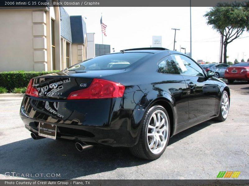Black Obsidian / Graphite 2006 Infiniti G 35 Coupe