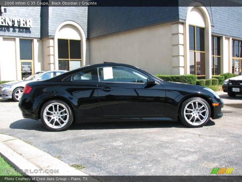 Black Obsidian / Graphite 2006 Infiniti G 35 Coupe