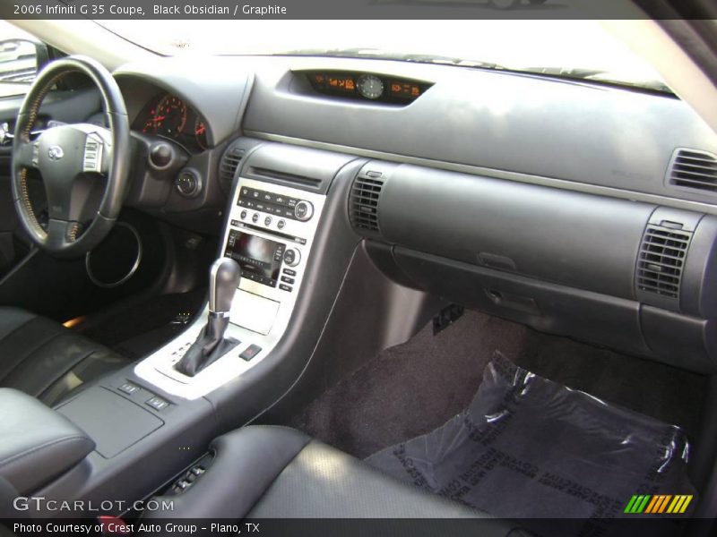 Black Obsidian / Graphite 2006 Infiniti G 35 Coupe