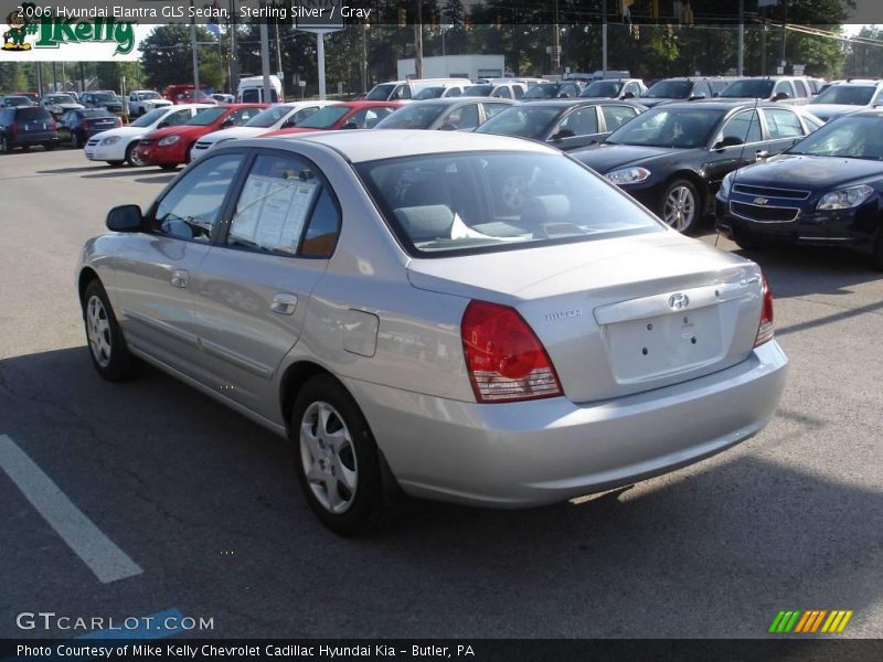 Sterling Silver / Gray 2006 Hyundai Elantra GLS Sedan