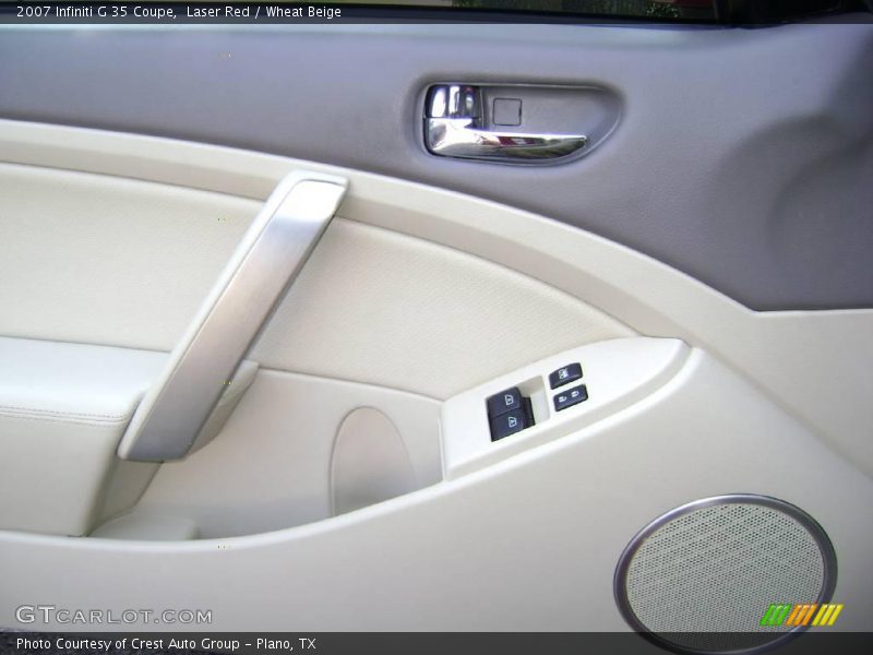 Laser Red / Wheat Beige 2007 Infiniti G 35 Coupe