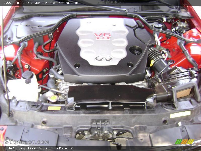 Laser Red / Wheat Beige 2007 Infiniti G 35 Coupe
