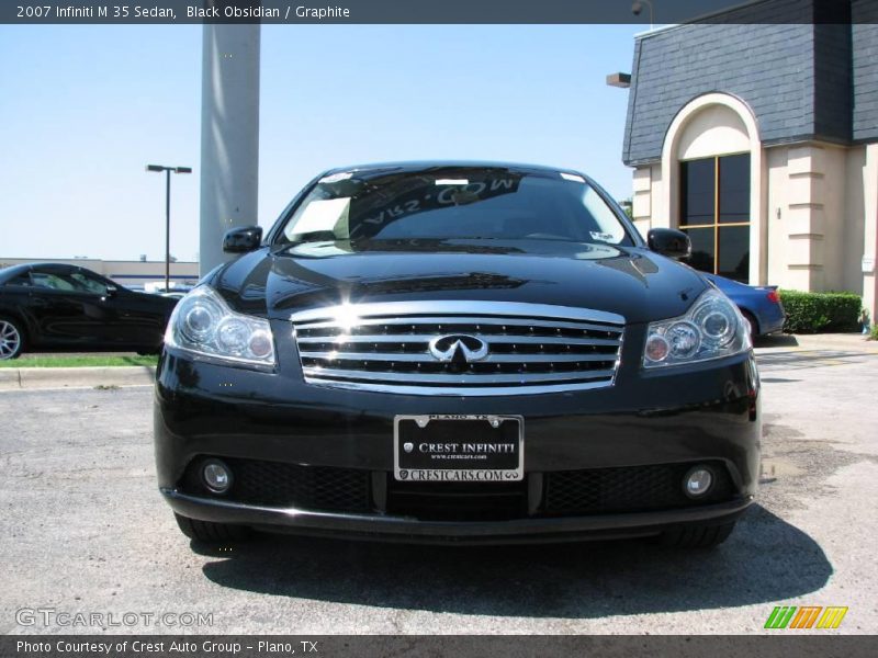 Black Obsidian / Graphite 2007 Infiniti M 35 Sedan