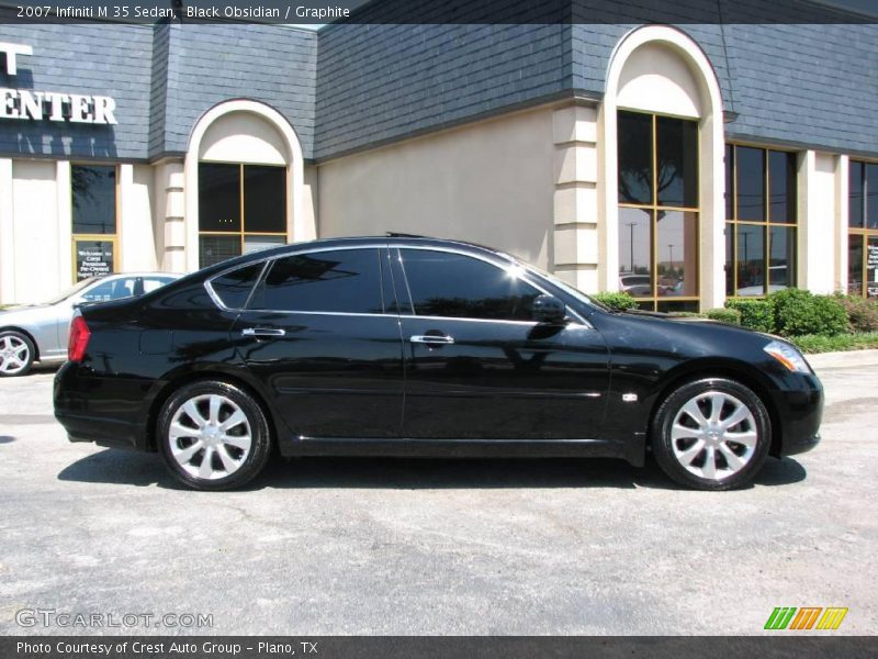 Black Obsidian / Graphite 2007 Infiniti M 35 Sedan