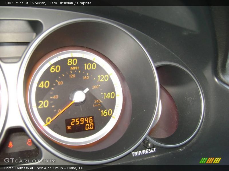 Black Obsidian / Graphite 2007 Infiniti M 35 Sedan