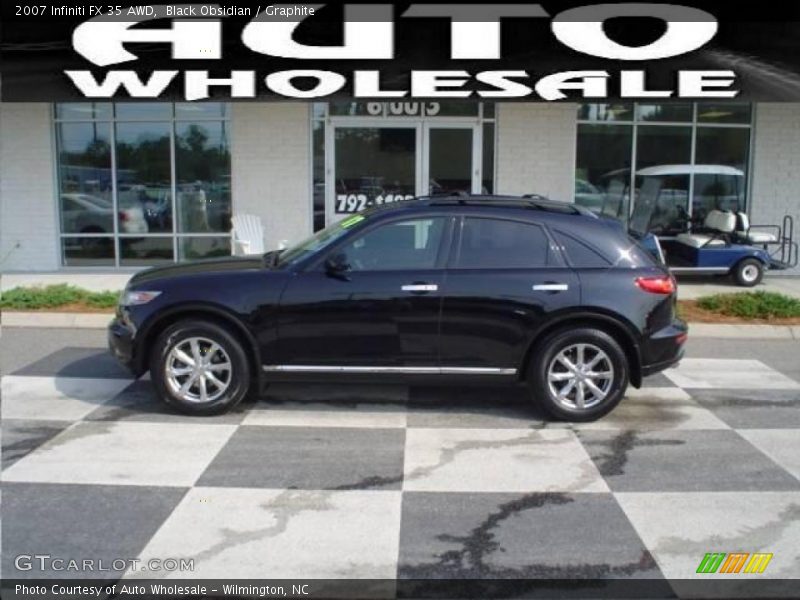 Black Obsidian / Graphite 2007 Infiniti FX 35 AWD