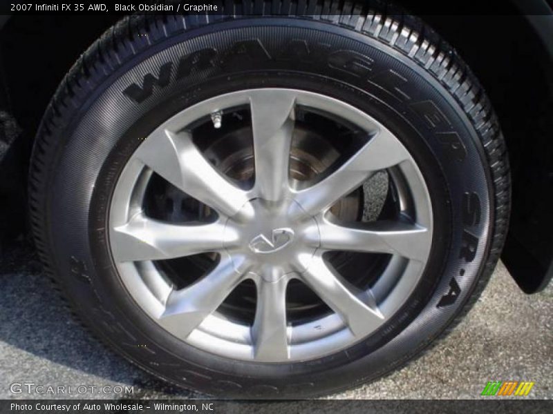 Black Obsidian / Graphite 2007 Infiniti FX 35 AWD