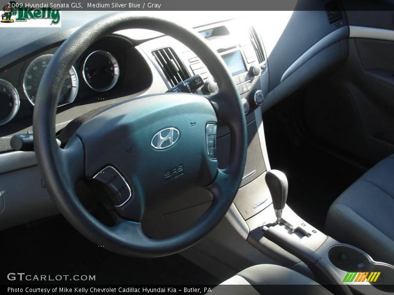 Medium Silver Blue / Gray 2009 Hyundai Sonata GLS