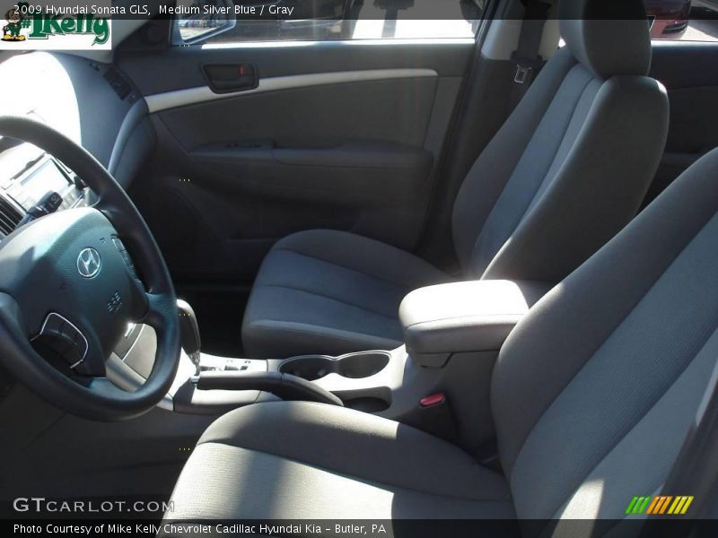 Medium Silver Blue / Gray 2009 Hyundai Sonata GLS