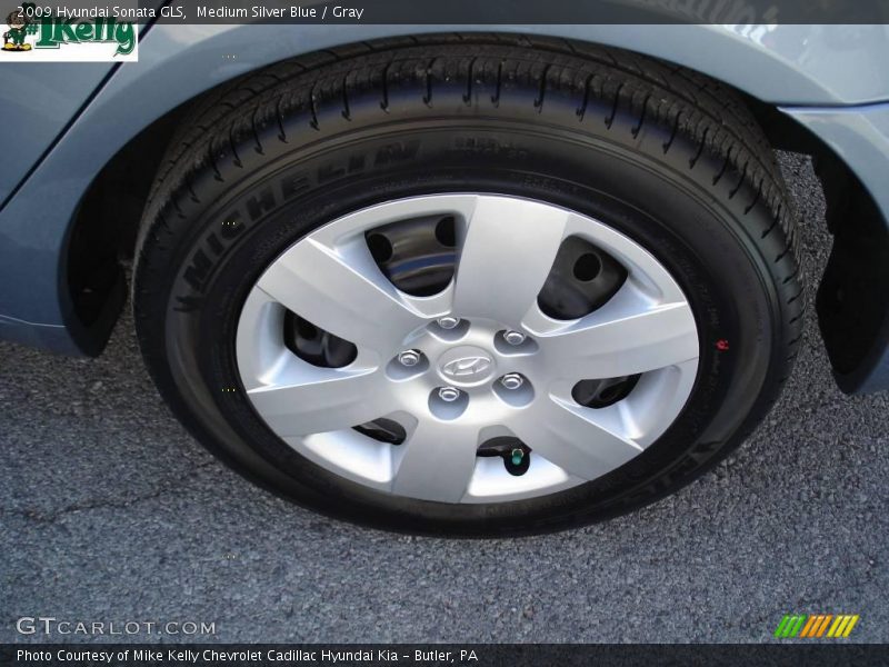 Medium Silver Blue / Gray 2009 Hyundai Sonata GLS