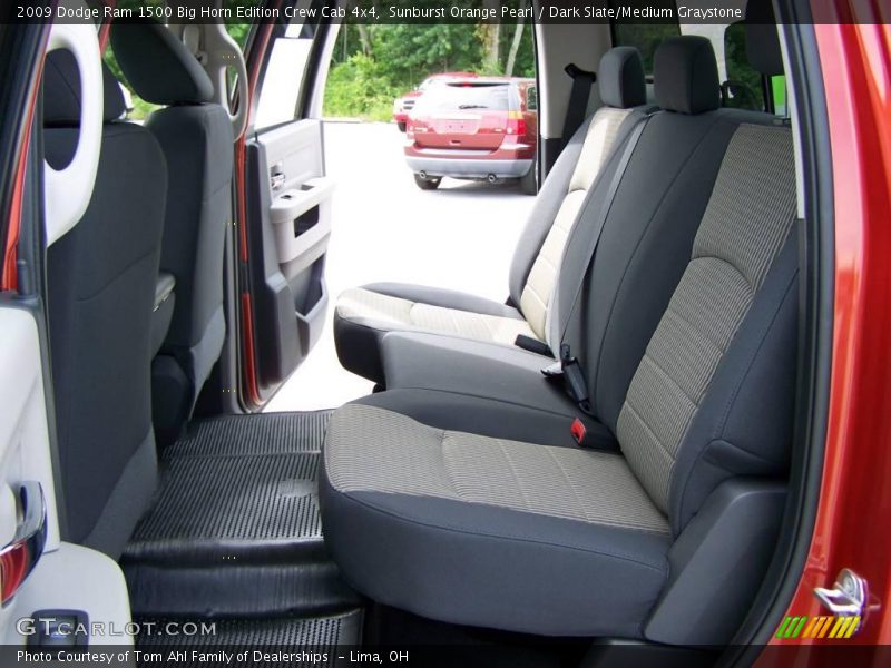 Sunburst Orange Pearl / Dark Slate/Medium Graystone 2009 Dodge Ram 1500 Big Horn Edition Crew Cab 4x4
