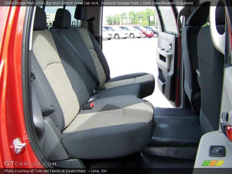 Sunburst Orange Pearl / Dark Slate/Medium Graystone 2009 Dodge Ram 1500 Big Horn Edition Crew Cab 4x4