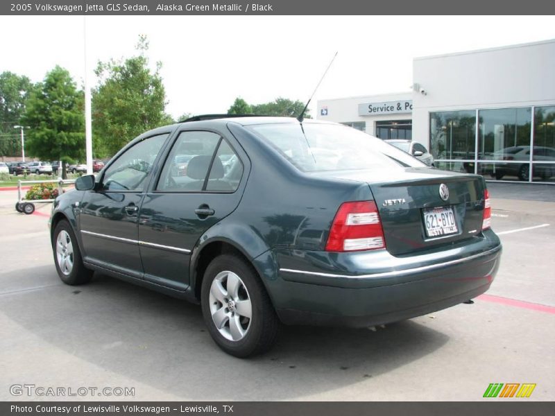 Alaska Green Metallic / Black 2005 Volkswagen Jetta GLS Sedan